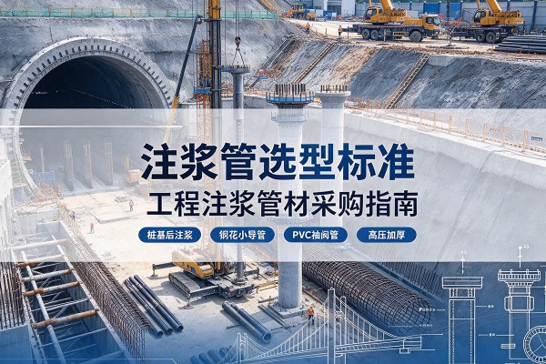 大连注浆管选型标准