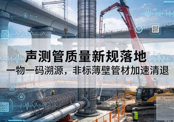 大连声测管质量新规落地，一物一码溯源，非标薄壁管材加速清退