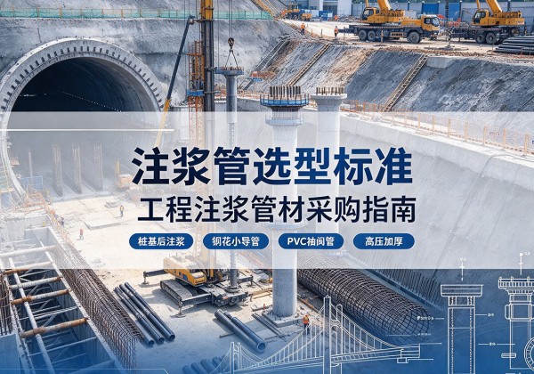 大连注浆管选型标准